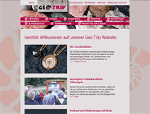 Tablet Screenshot of geo-trip.de